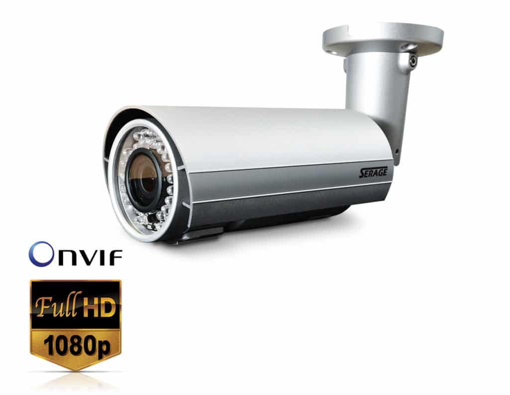 Serage SRBUIP79IR Full HD 2 Megapixel Bullet IP CCTV Camera