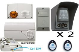 Wireless GPRS Video Alarm System