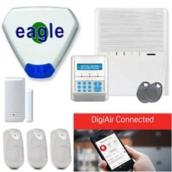 Agility 3 Wireless Alarm With DigiAir Connected