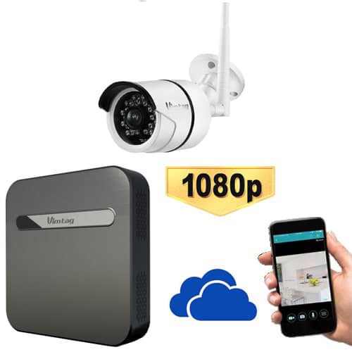 Vimtag Smart Cloud Storage With WiFi HD 1080p Outdoor IP Camera