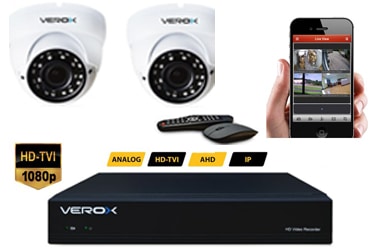 Verox Home CCTV Security Camera Package & Installation