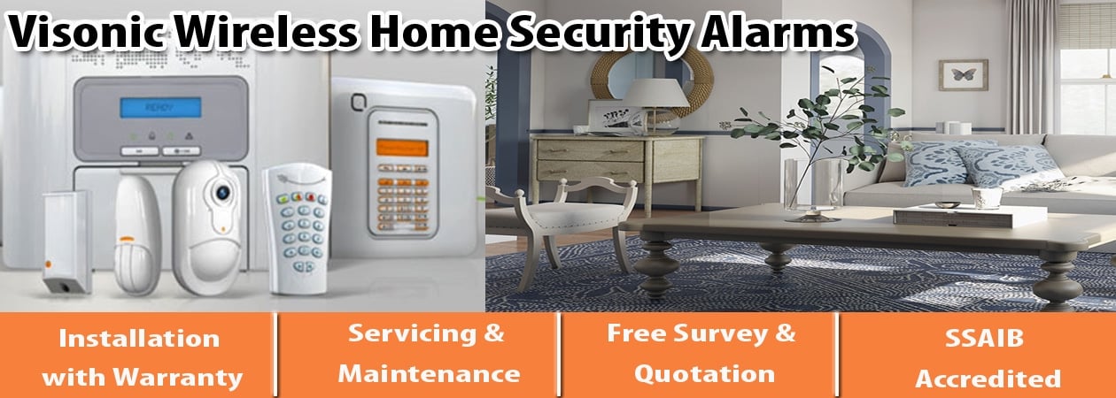 Visonic Wireless Home Security Alarms