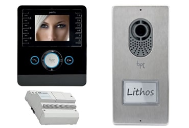 BPT-Lithos Entry Panel with Perla Monitor