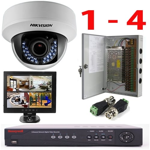 Commercial CCTV Servicing for 1 to 4 Cameras