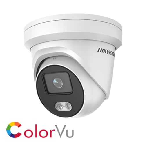 Hikvision DS-2CD2347G1-LU 4MP fixed lens colour turret camera with audio