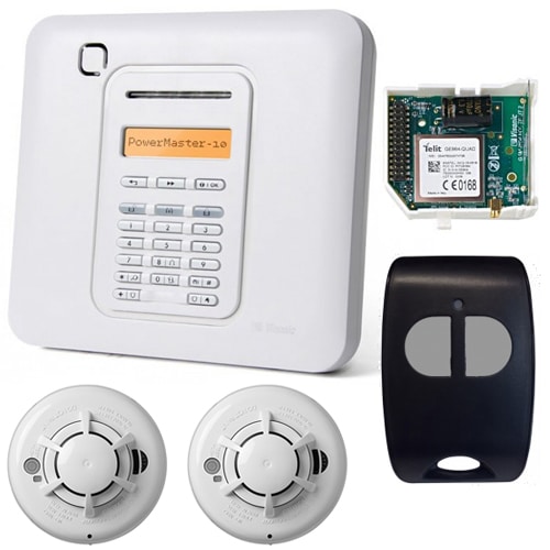 Visonic GSM Wireless Home Fire Protection and Safety Alarm