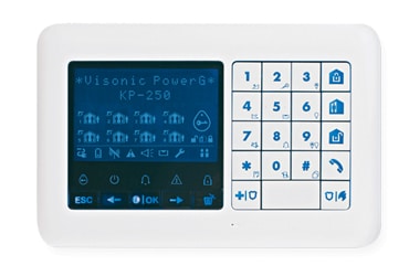 Visonic KP-250 PG2 LCD Keypad Prox
