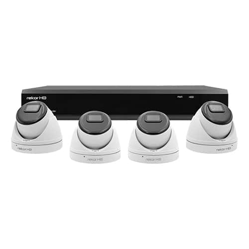 Recor HD 4 Channel 4TB DVR 2MP Camera CCTV System